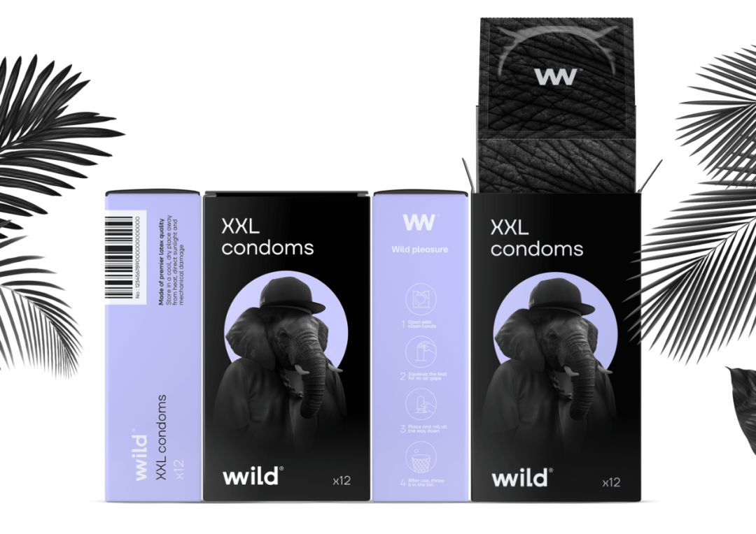 Wild避孕套概念包装设计