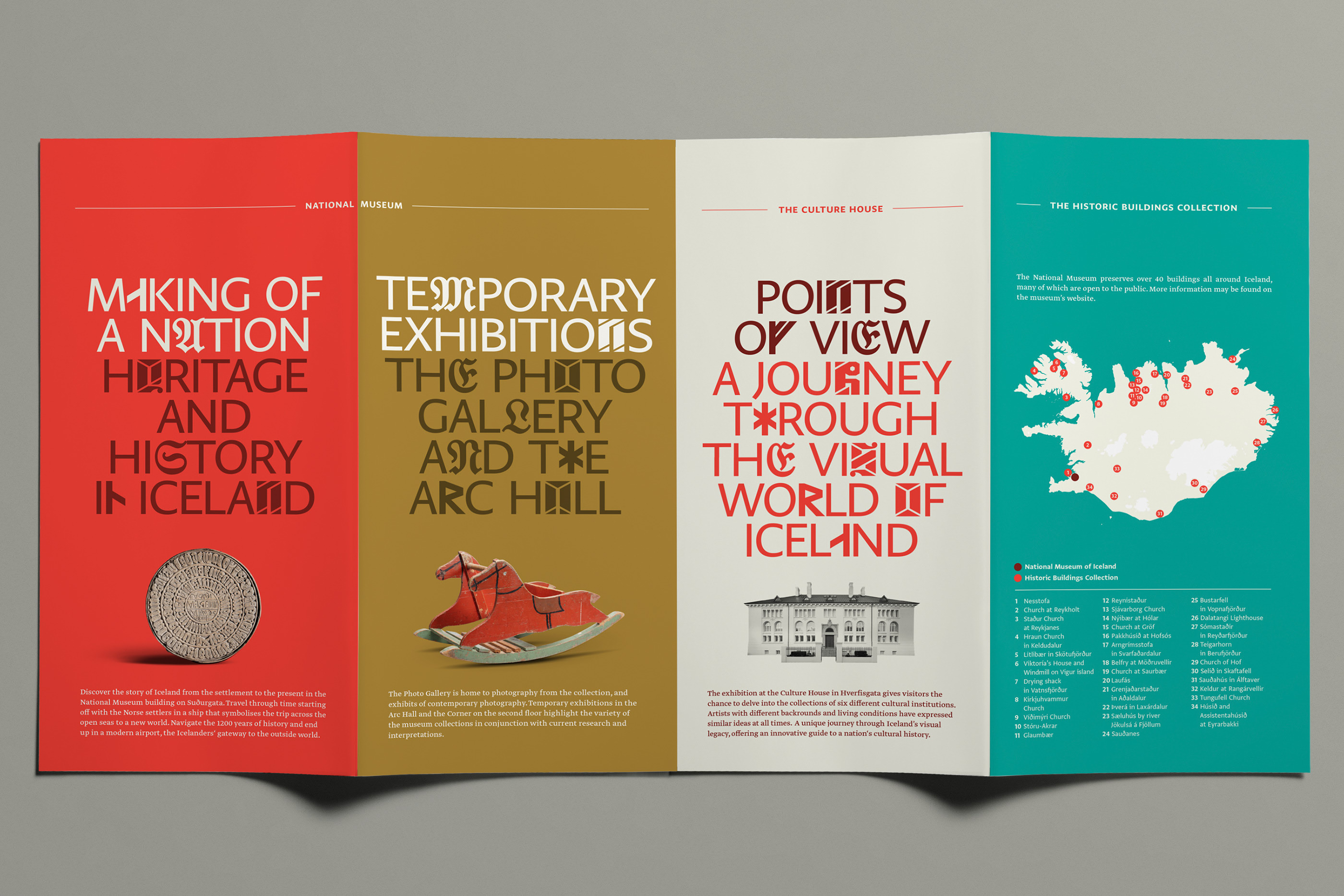 冰岛国家博物馆品牌视觉设计