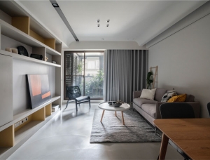 轻松温暖的居住空间 台北单身女士公寓设计