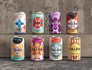 简练的几何图形 TALEA啤酒包装