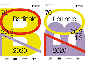 2020年第七十届柏林国际电影节主视觉海报设计