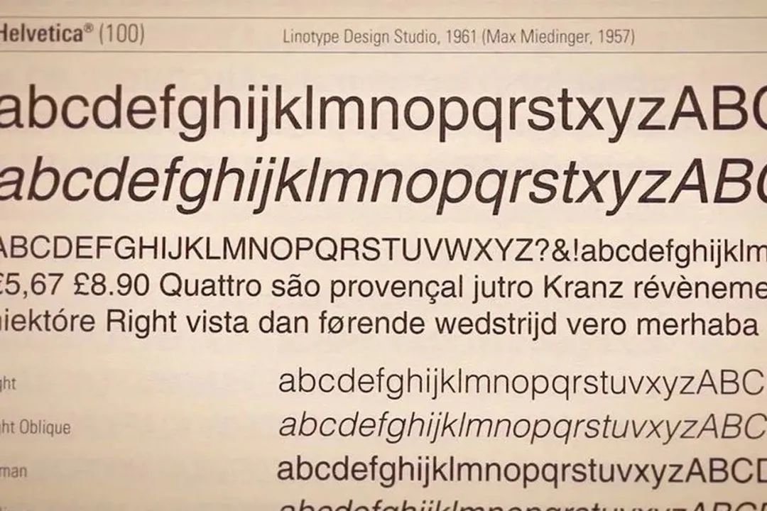 Helvetica 字体为何受到Burberry、Saint Laurent等奢侈品牌的青睐？