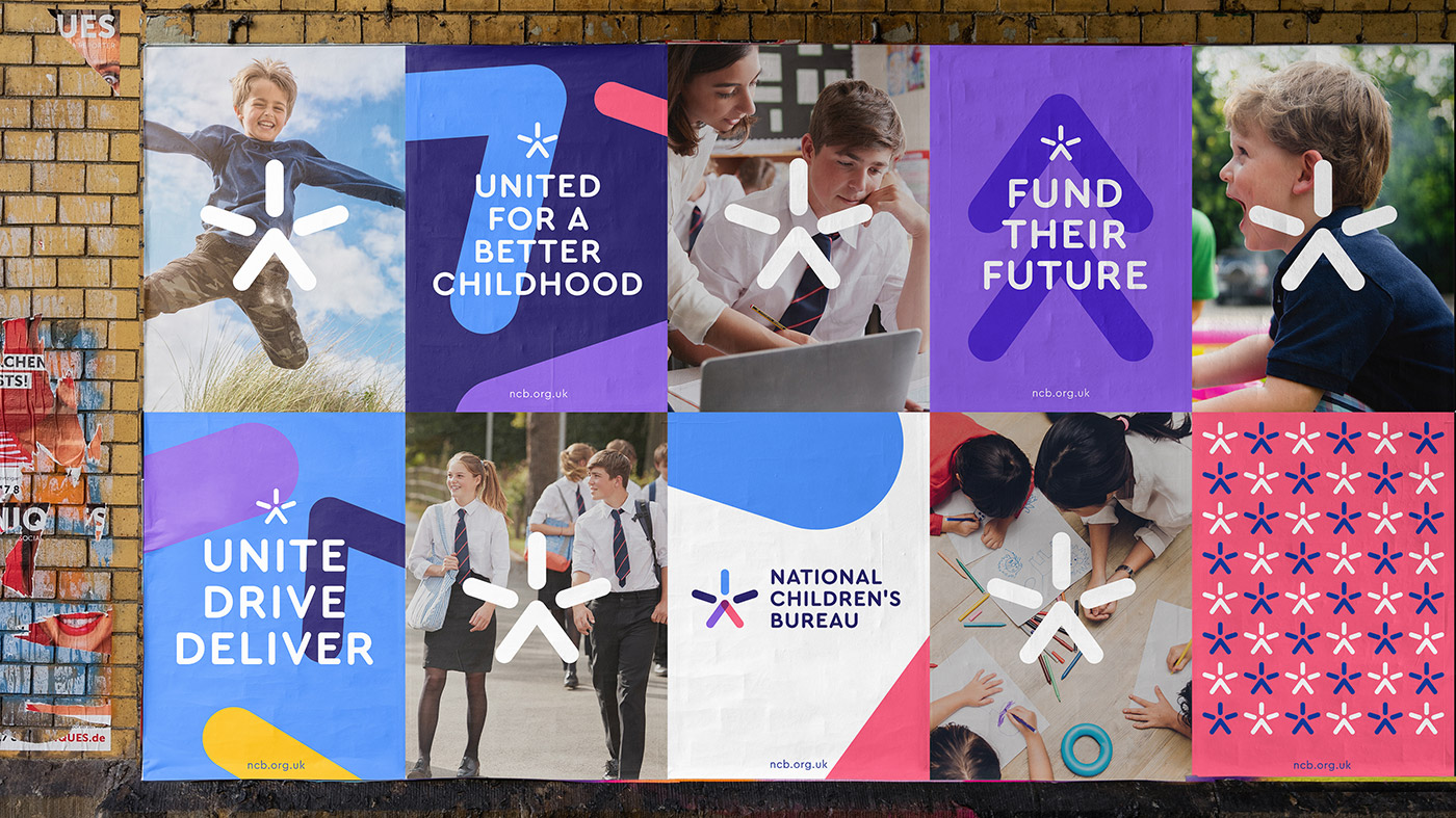 英国慈善机构“国家儿童局 NCB”品牌形象设计