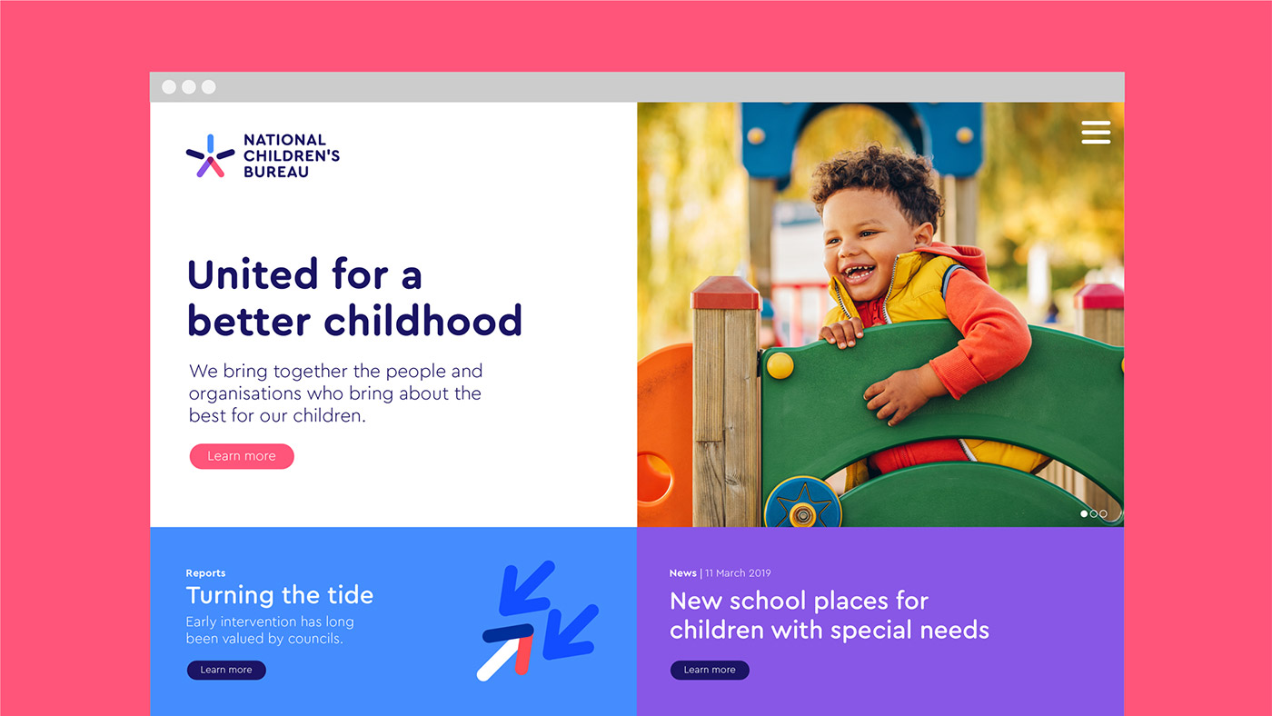 英国慈善机构“国家儿童局 NCB”品牌形象设计