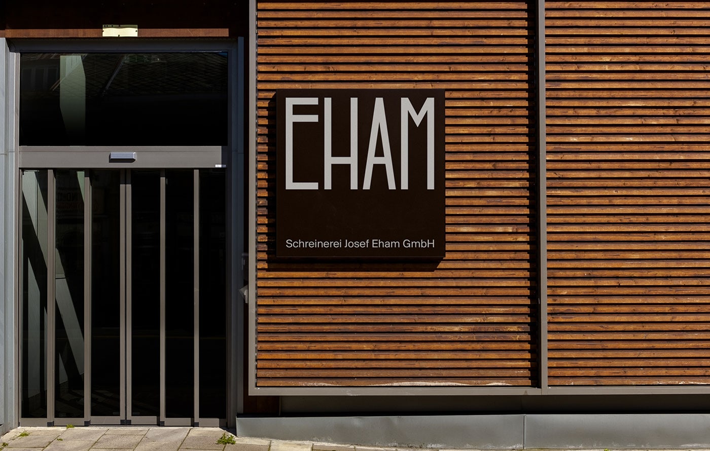 极简 留白！木工企业Eham品牌形象设计