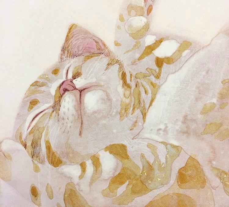 慵懒温和！日本插画师久野悠Haruka KUNO笔下的猫咪