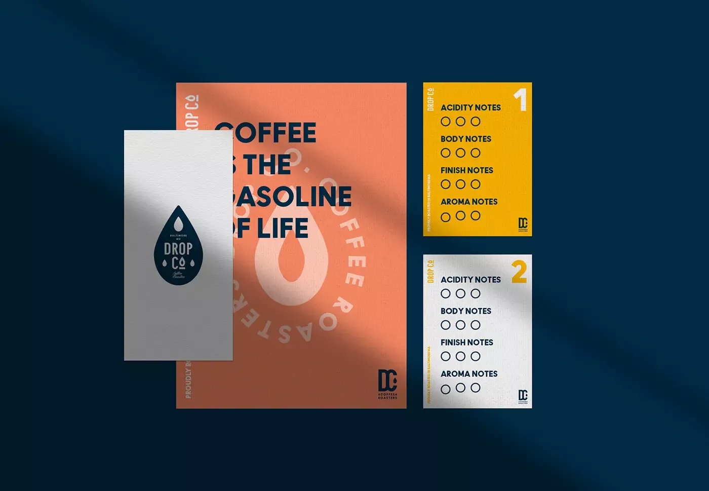 Drop Co.咖啡品牌识别设计