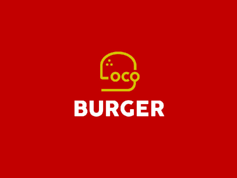 诱人美味！90款汉堡元素logo设计