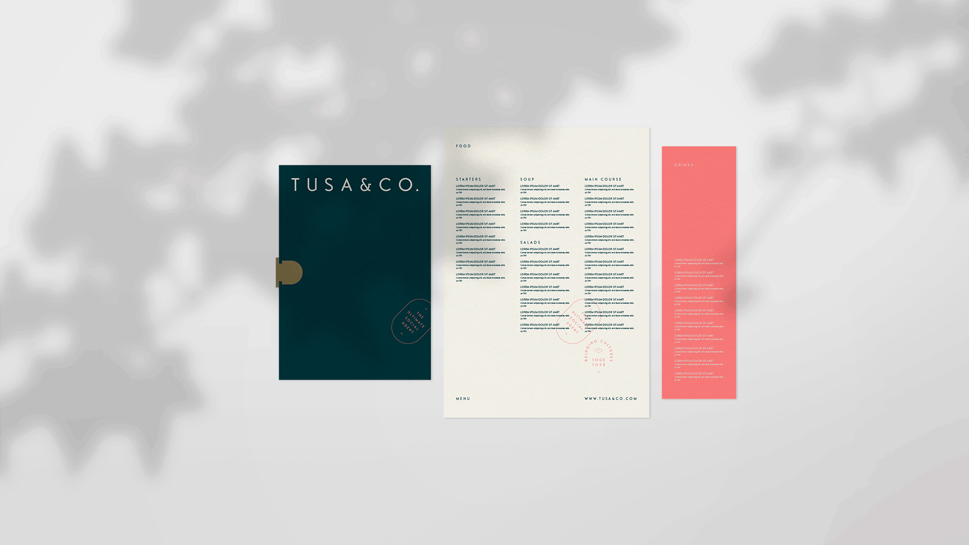 Tusa & Co.餐厅品牌形象设计