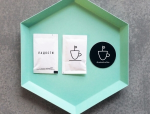 绿色萌芽！Radosti咖啡和面包店品牌形象设计