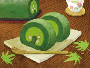 满满的日本风：Showko Yamanaka美食手绘插画作品