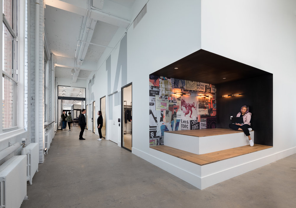 纽约Adidas办公室空间设计