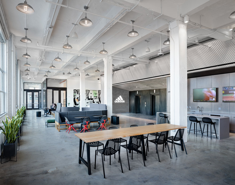 纽约Adidas办公室空间设计