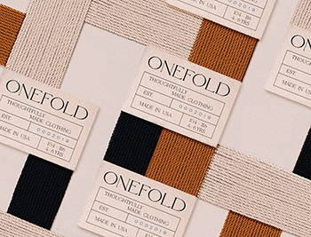 儿童服装品牌Onefold视觉形象设计