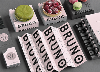 Bruno法国甜点品牌和包装设计