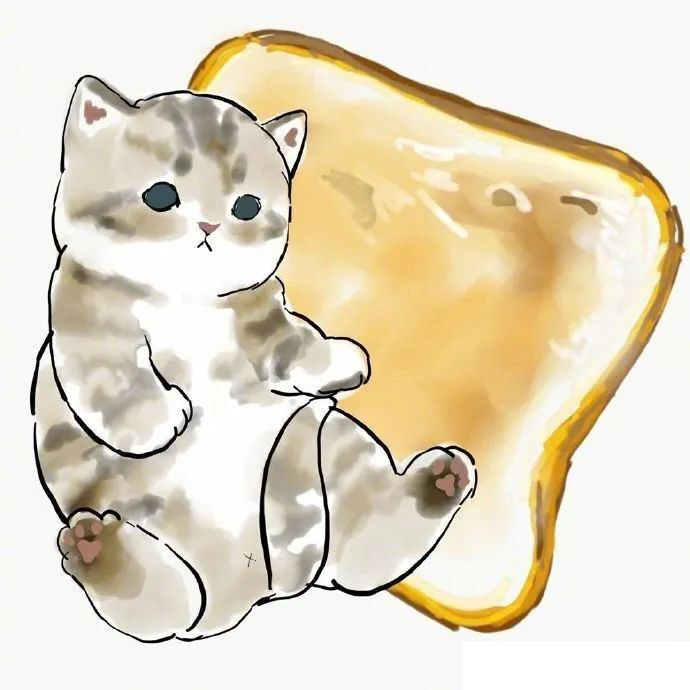 太可爱了！日本画师mofu sand笔下的猫咪世界