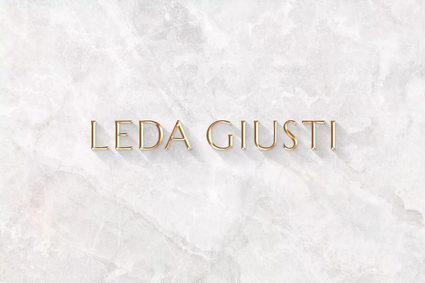珠宝品牌Leda Giusti视觉形象设计