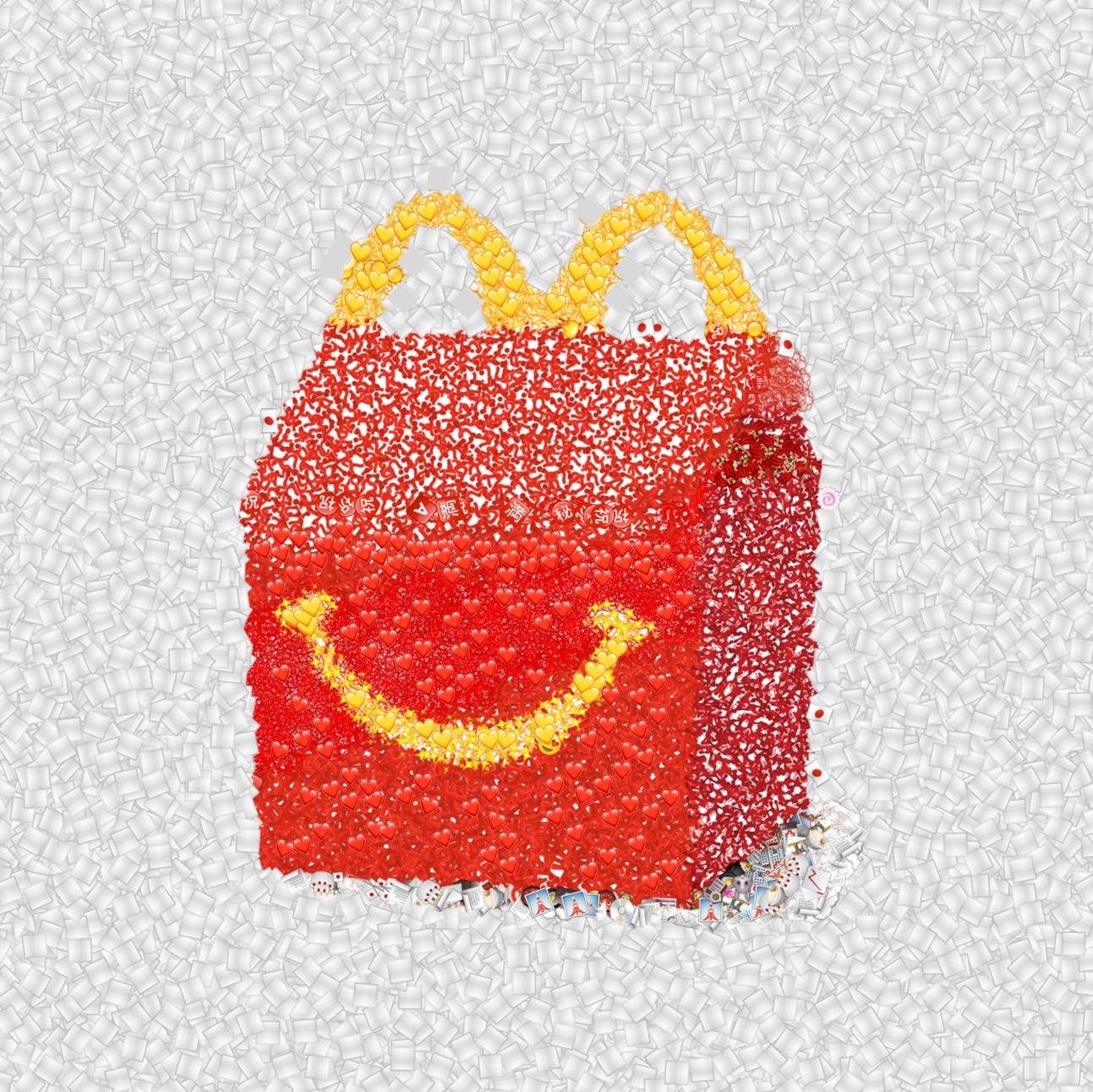 麦当劳创意海报设计：2020年世界表情日(World Emoji Day)