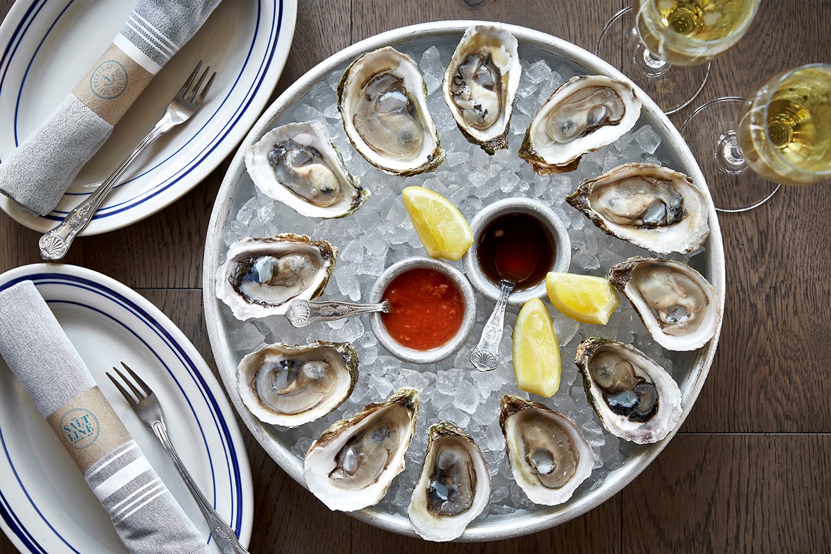 Salt Line Oyster + Ale海鲜餐厅品牌识别设计