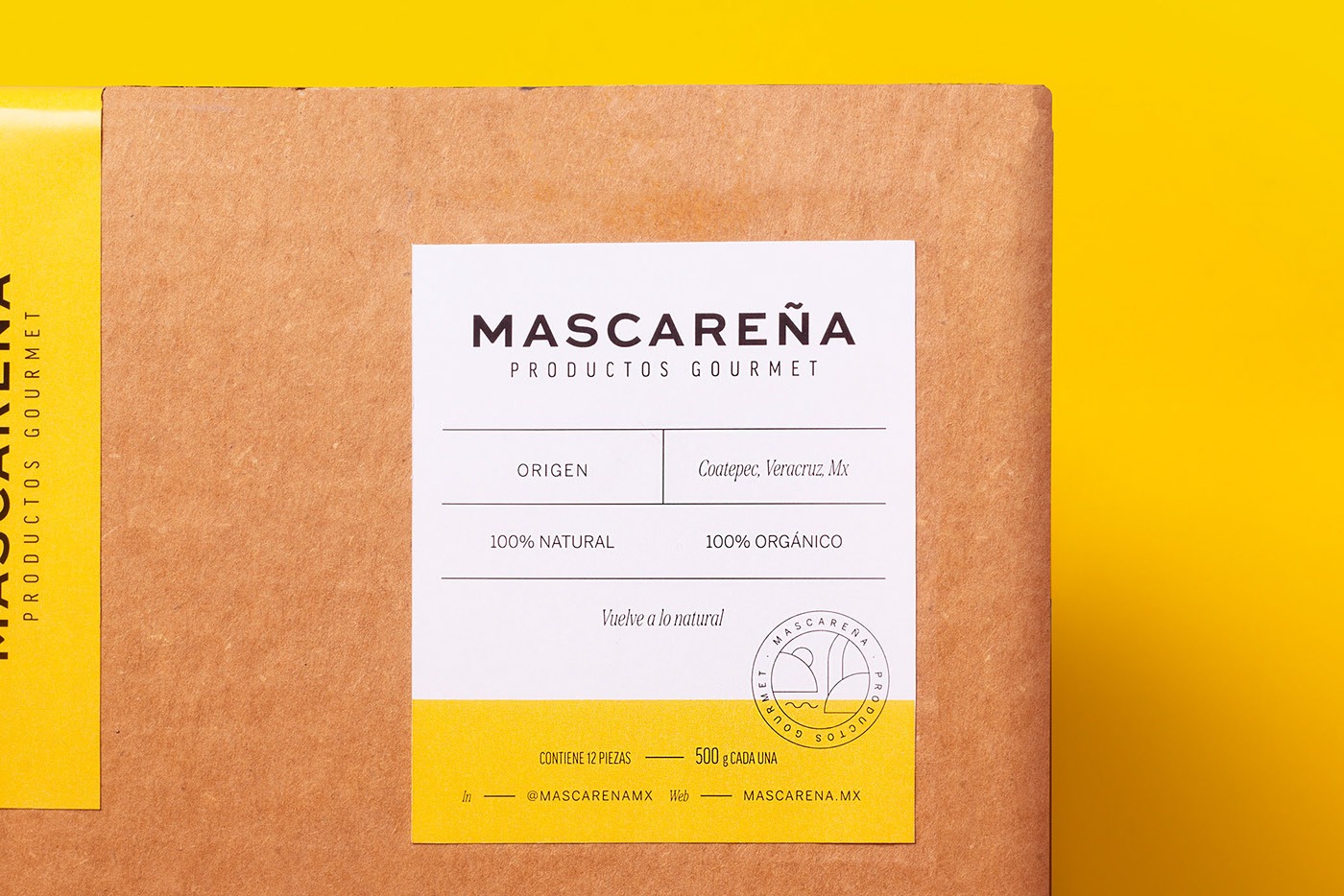 Mascareña天然食品包装设计
