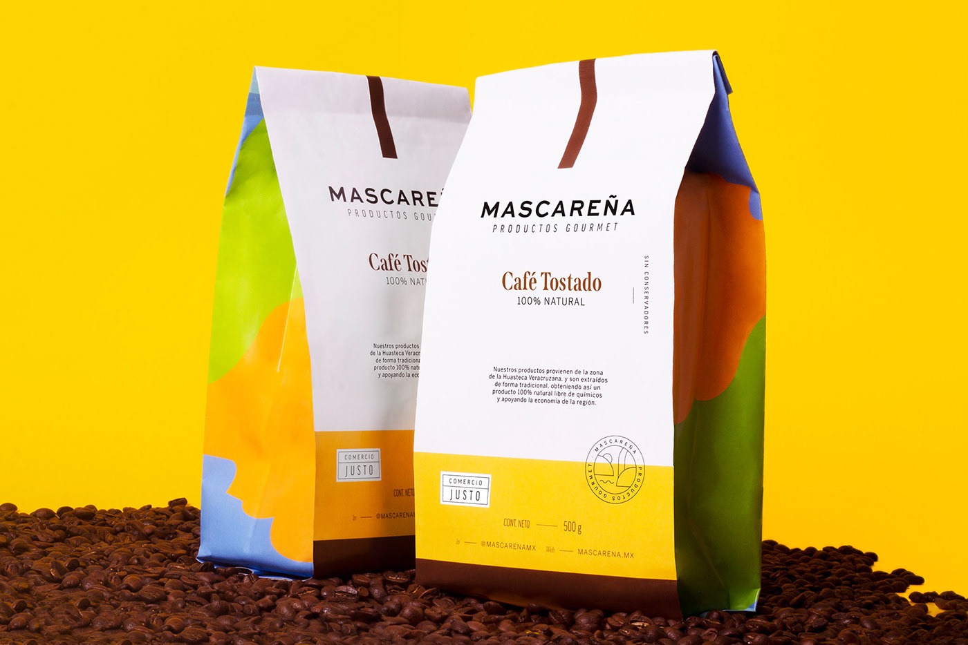 Mascareña天然食品包装设计