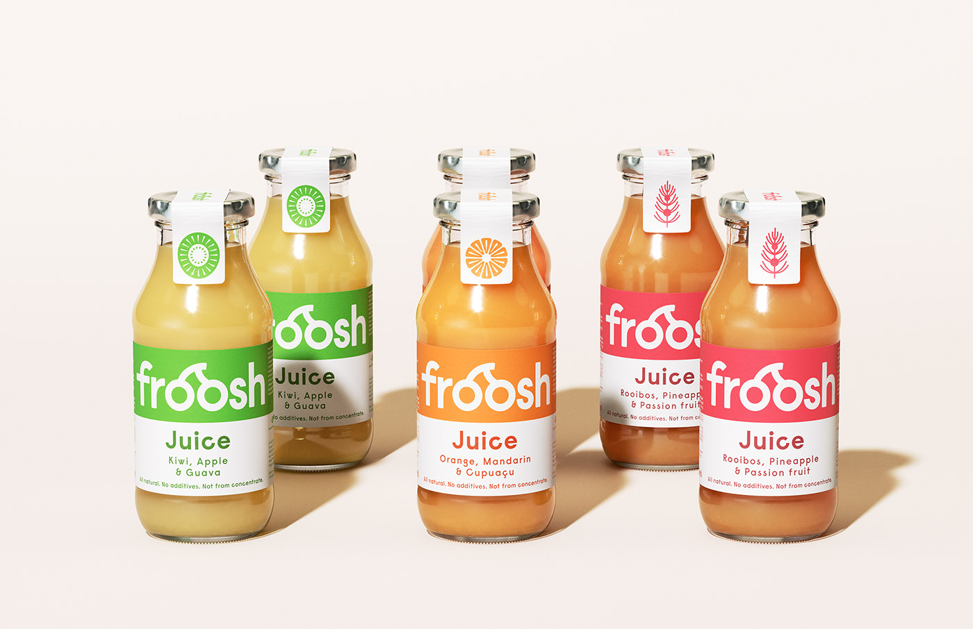 Froosh水果饮料包装设计