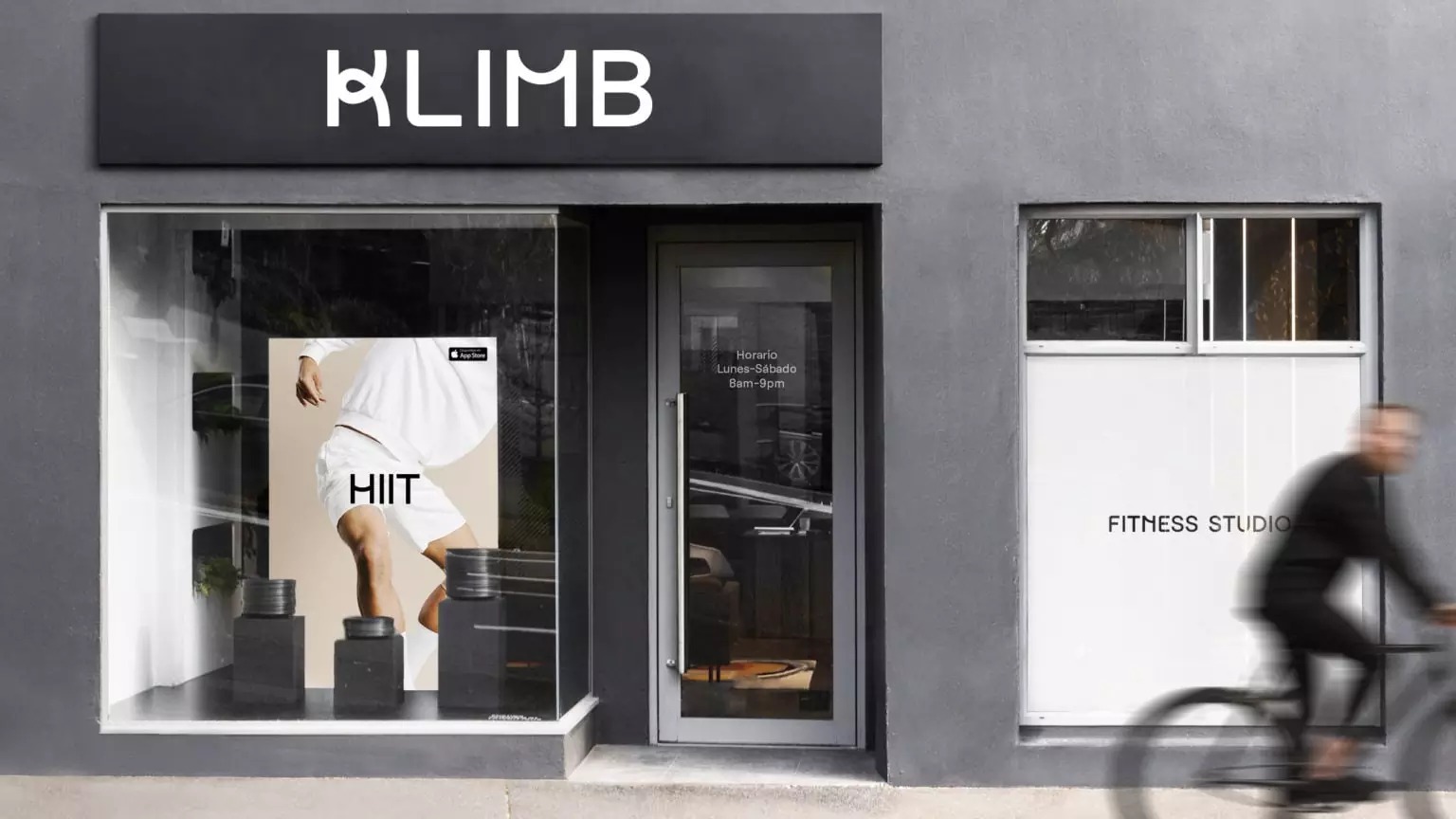 北欧极简！瑞典Klimb健身俱乐部品牌视觉设计