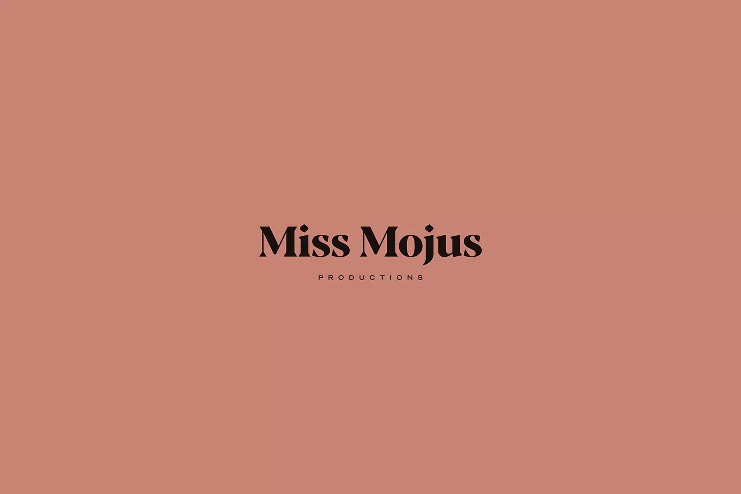 Miss Mojus选美制片机构品牌视觉设计