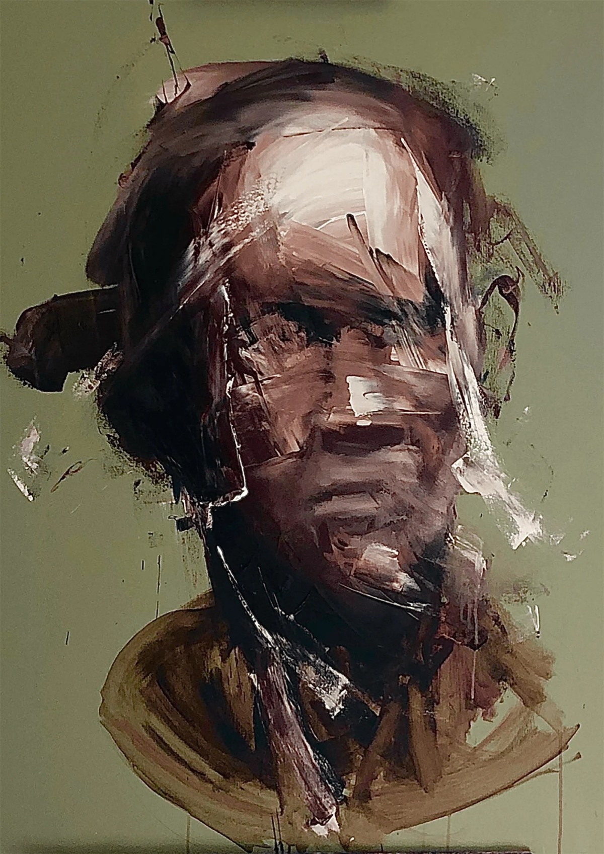 Taner Yilmaz极富表现力的人物肖像绘画