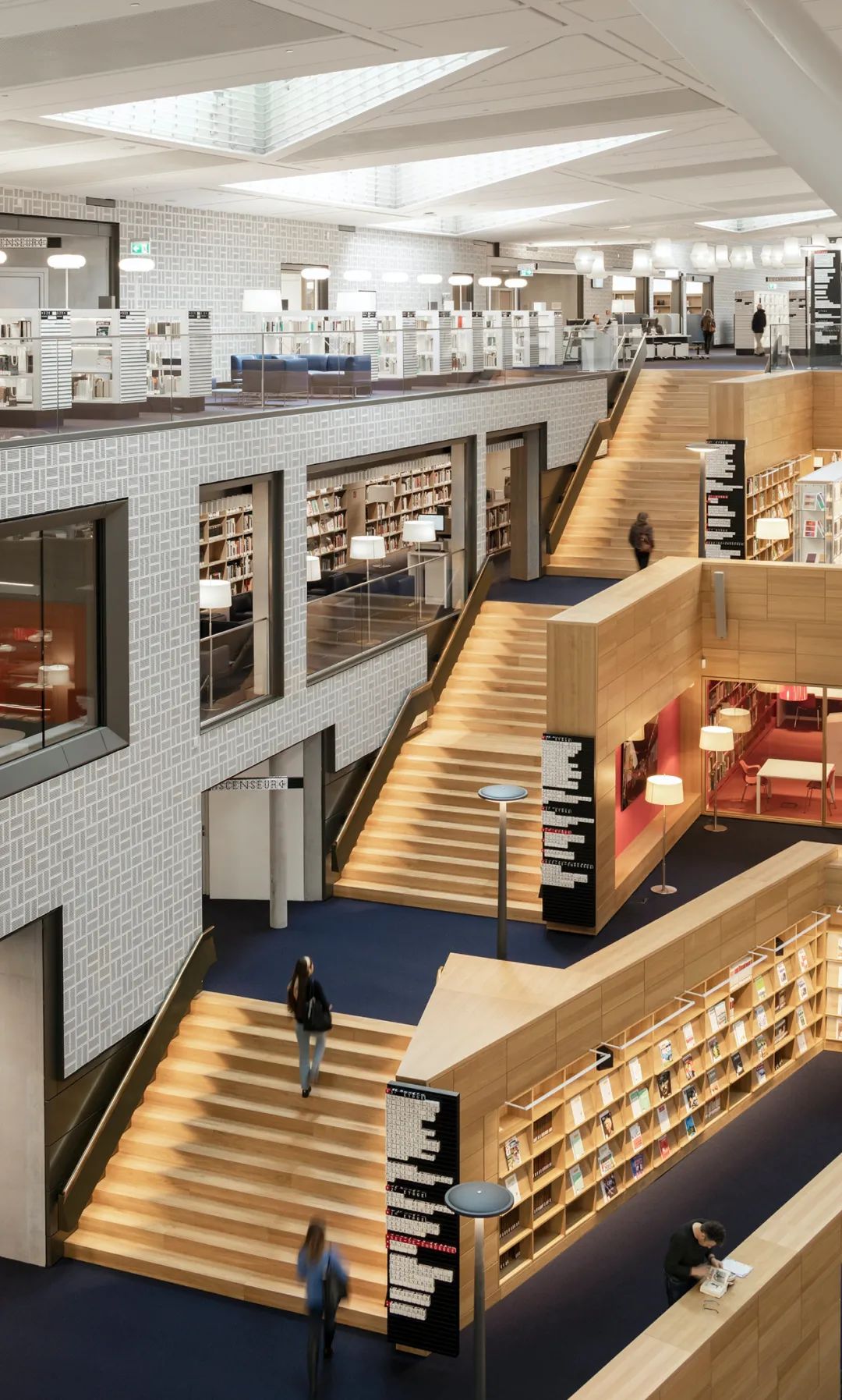 卢森堡国家图书馆导视设计