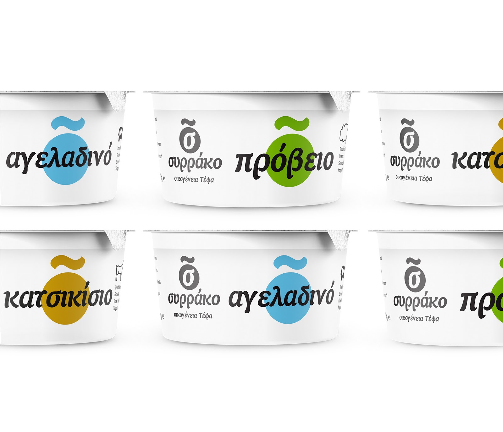希腊Sirrako酸奶包装设计