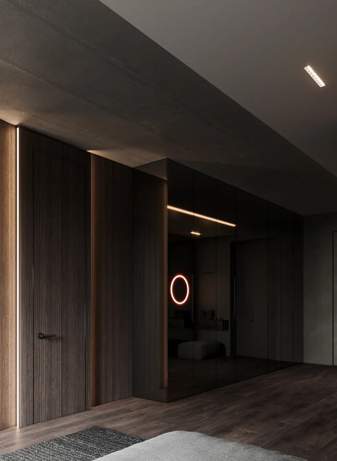 木质肌理+高级灰，优雅低调的现代轻奢美宅