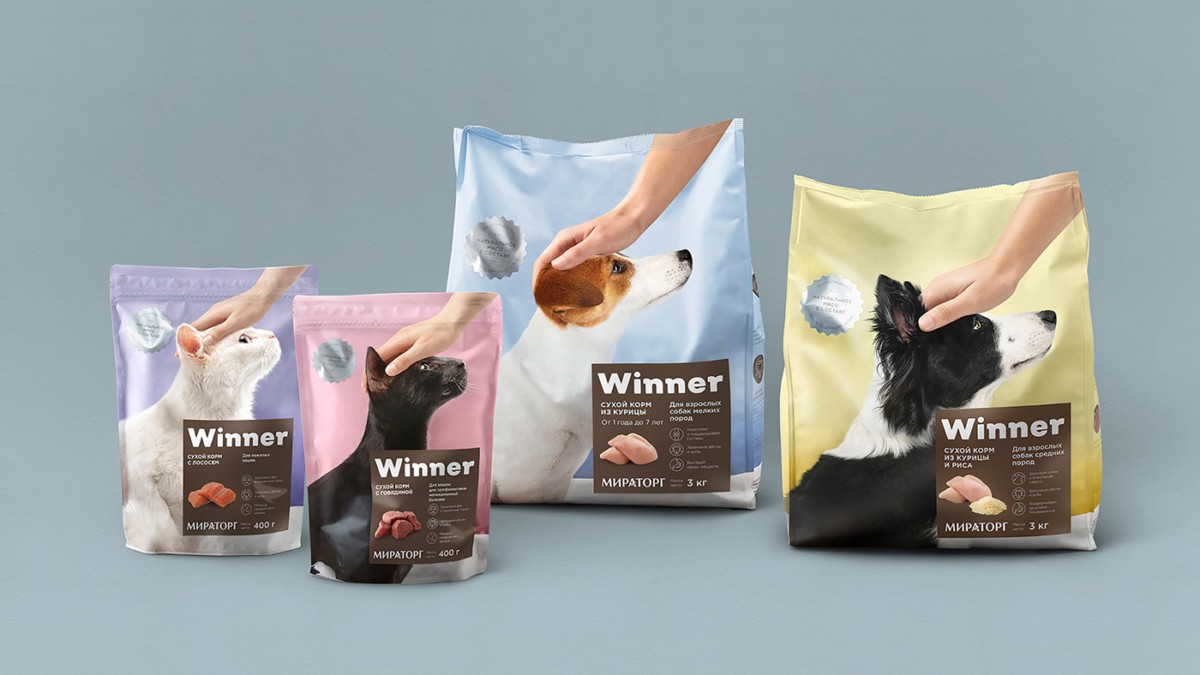 Winner宠物食品包装设计
