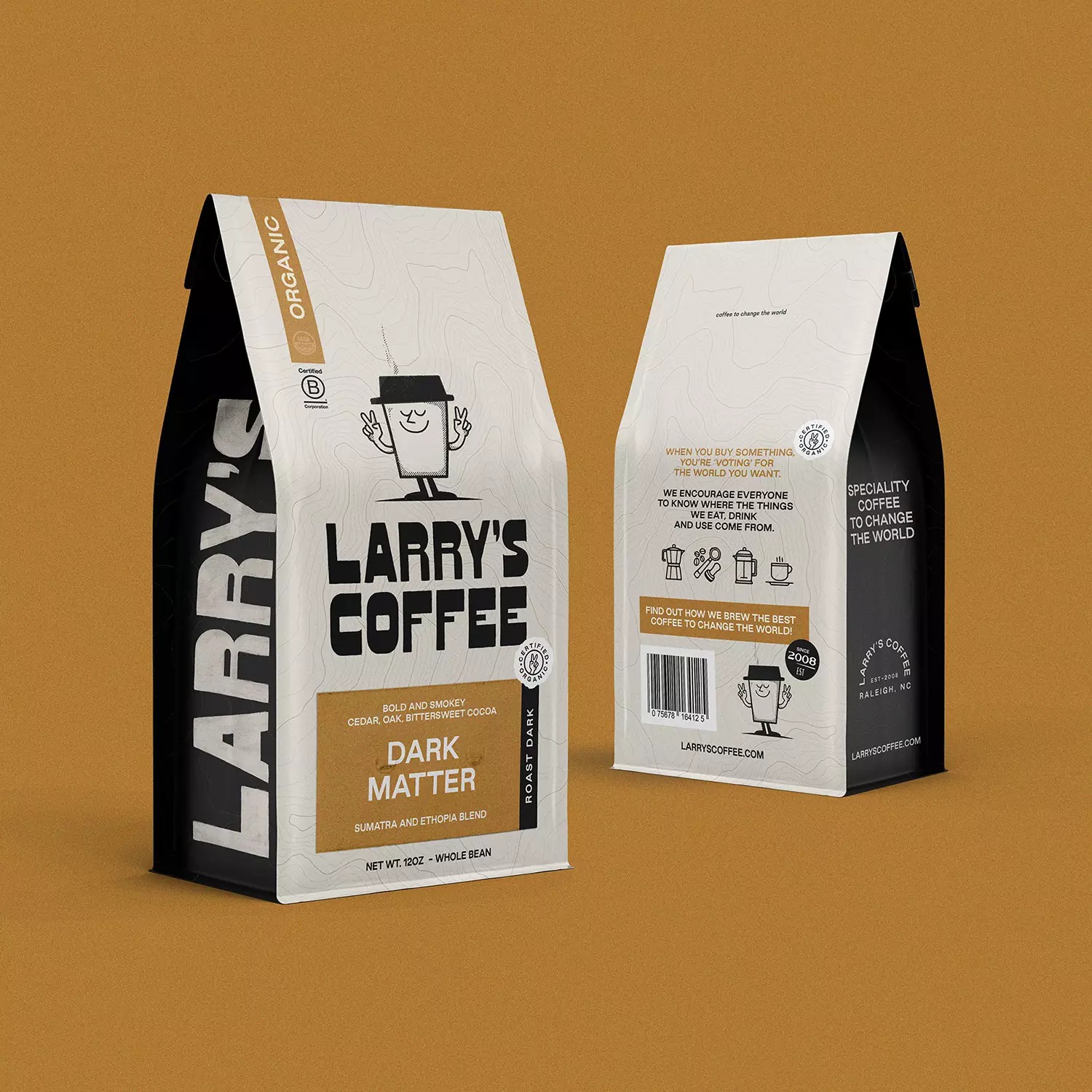 Larry's Coffee咖啡包装设计