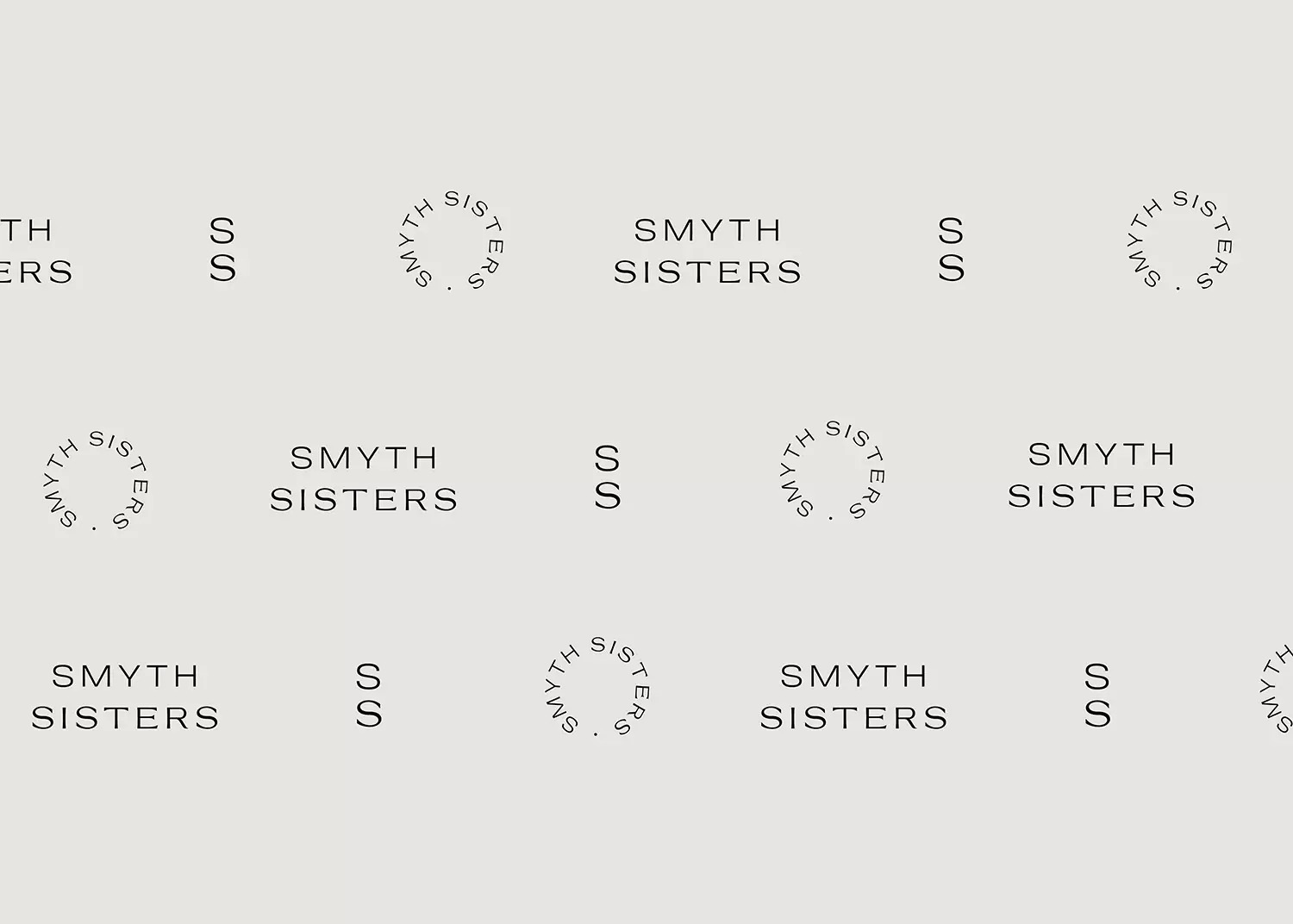 Smyth Sisters时装极简风格品牌设计
