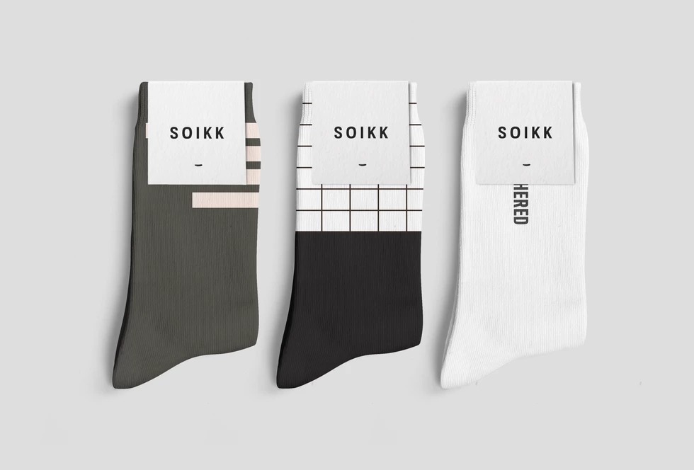 SOIKK袜子品牌视觉设计