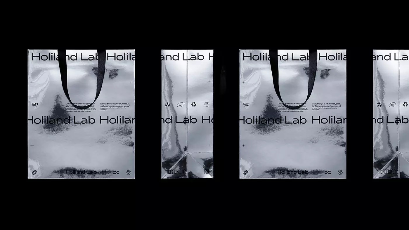 Holiland Lab好利来实验概念店视觉形象设计