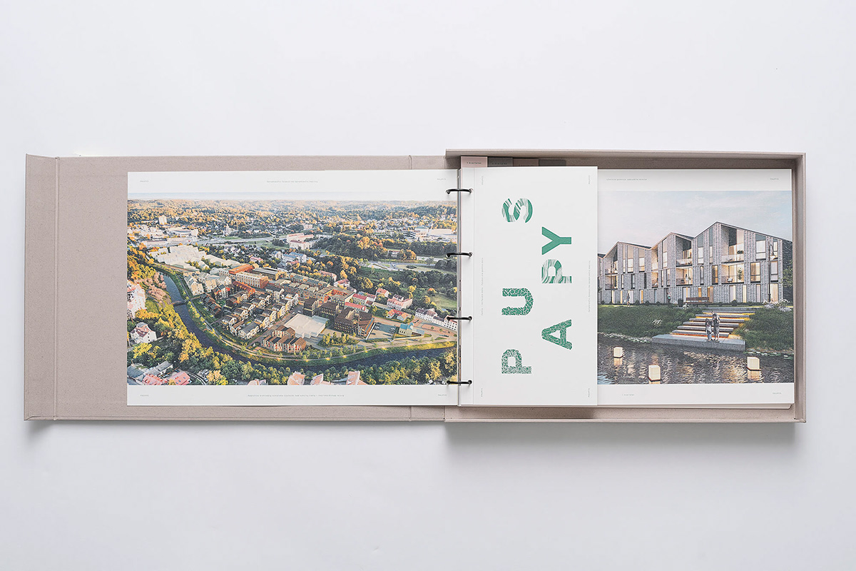 立陶宛Paupys新区宣传画册设计