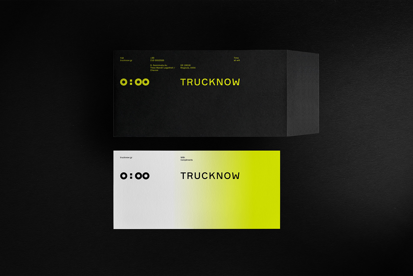 快递服务应用TruckNow品牌视觉设计