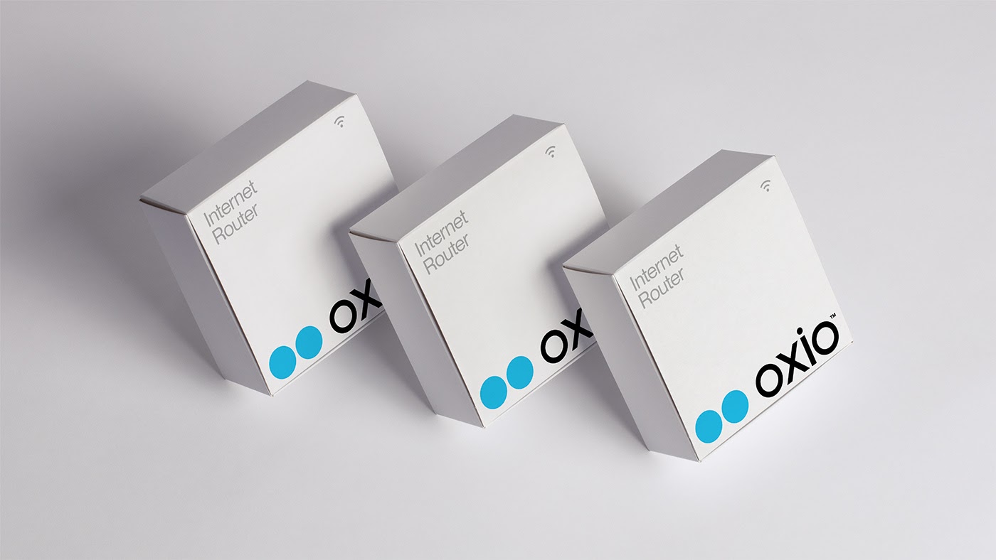 电信服务提供商Oxio品牌形象设计
