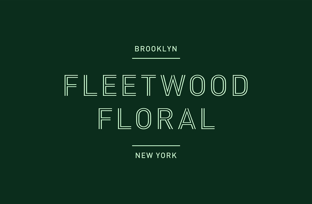 Fleetwood花卉品牌视觉设计