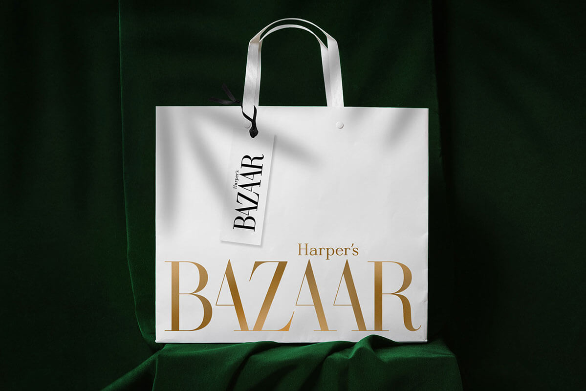 时尚杂志Bazaar品牌形象概念设计