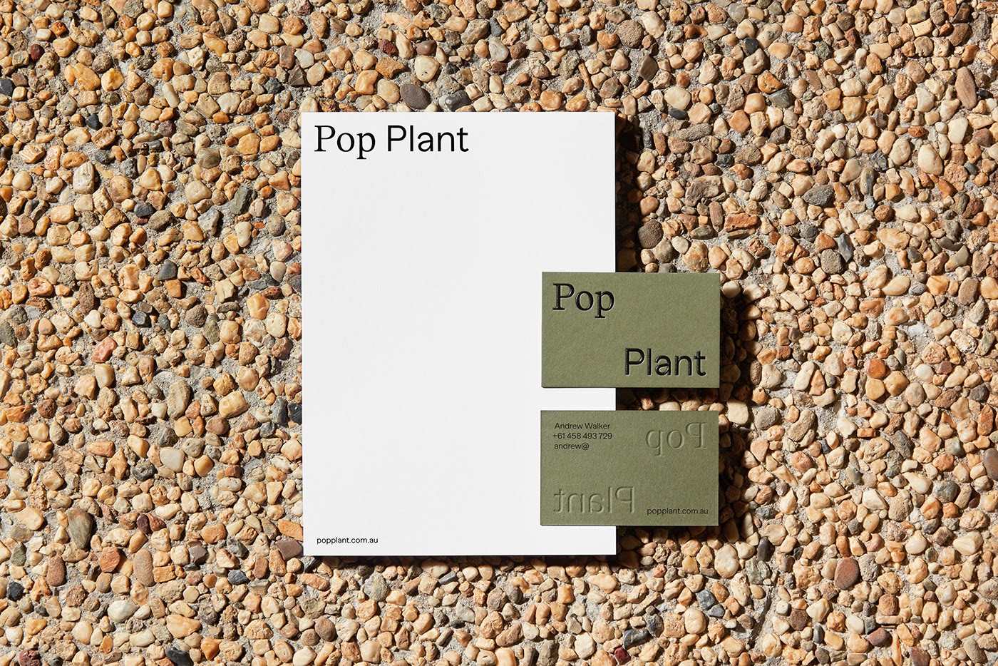 Pop Plant园林绿化公司品牌视觉设计