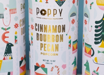 Poppy圣诞版爆米花包装设计