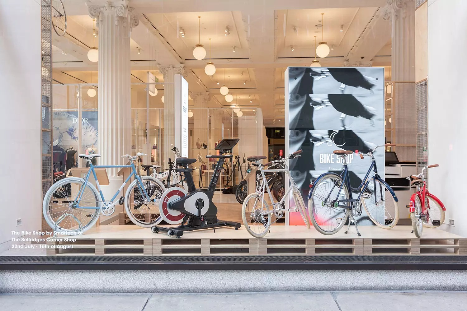 时尚潮流的自行车店设计