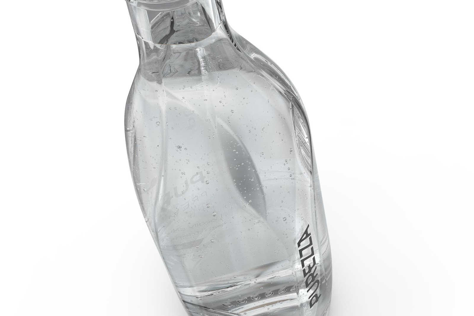 美丽的瓶子！Purezza瓶装水包装设计