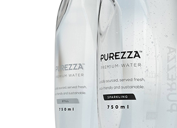 美丽的瓶子！Purezza瓶装水包装设计