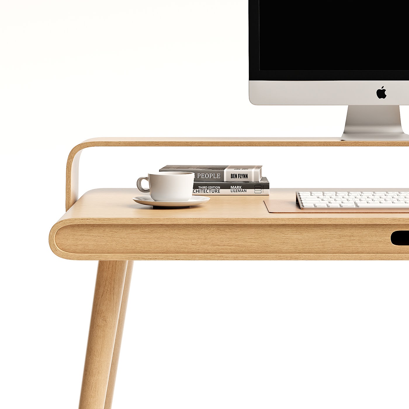 极简精巧的工业设计：Loop工作台桌设计