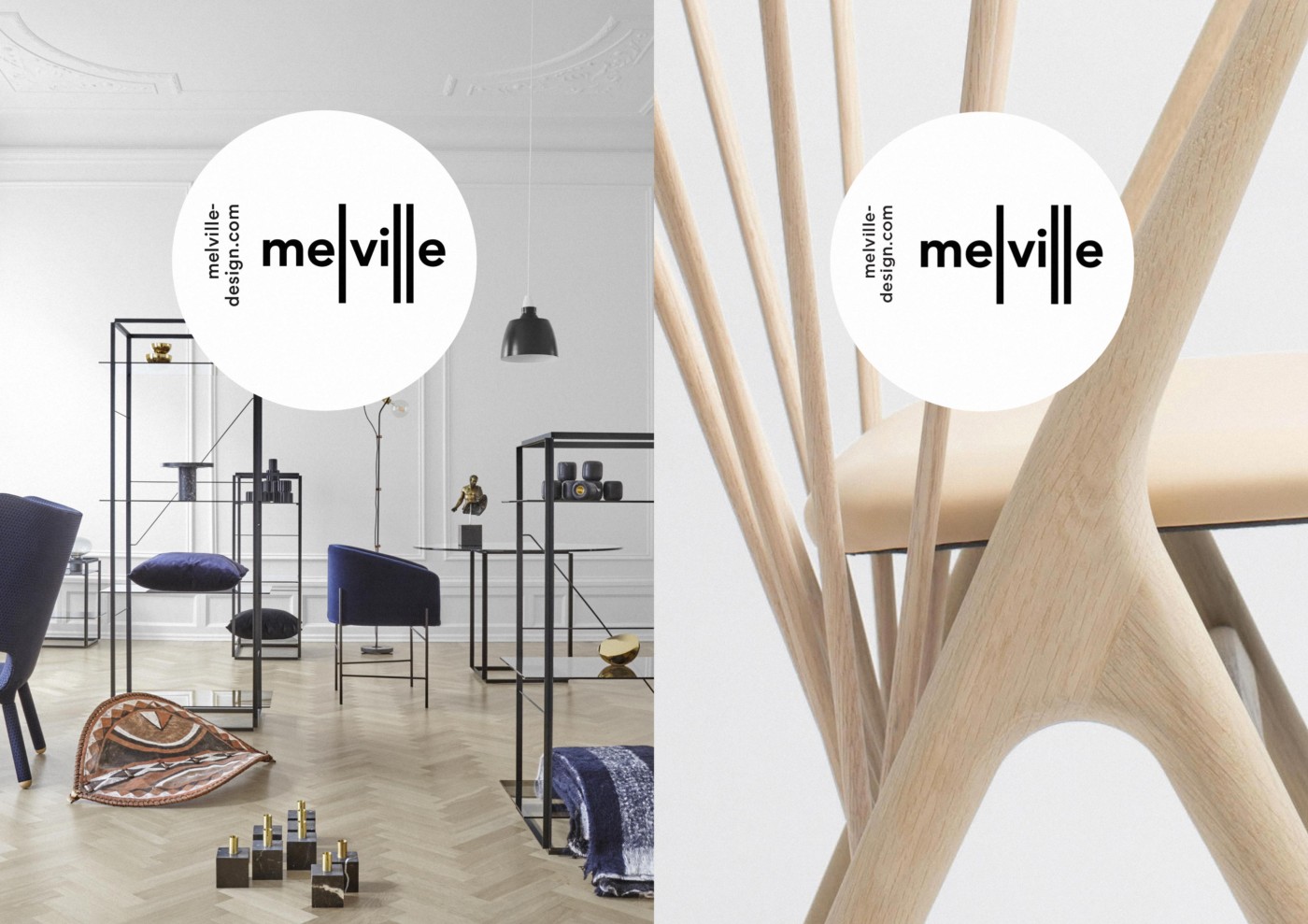 Melville照明和家具设计品牌视觉形象