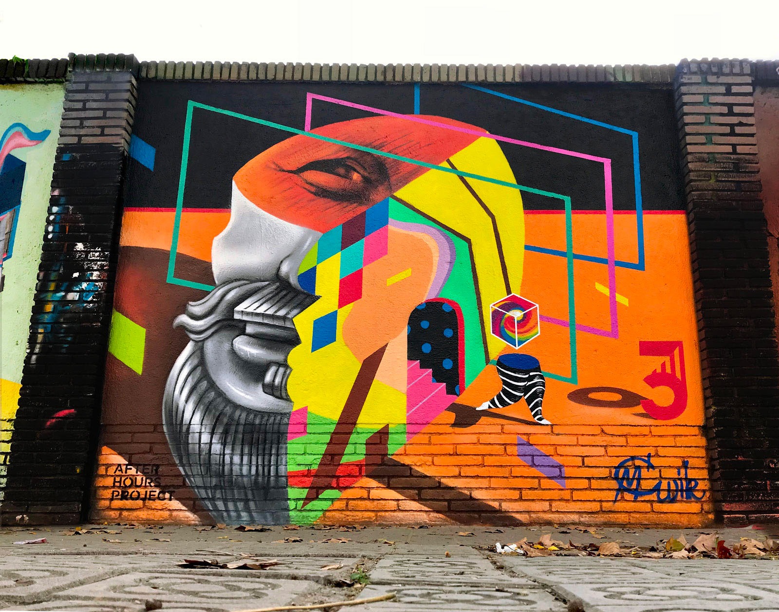 Magda Ćwik超现实风格街头壁画艺术